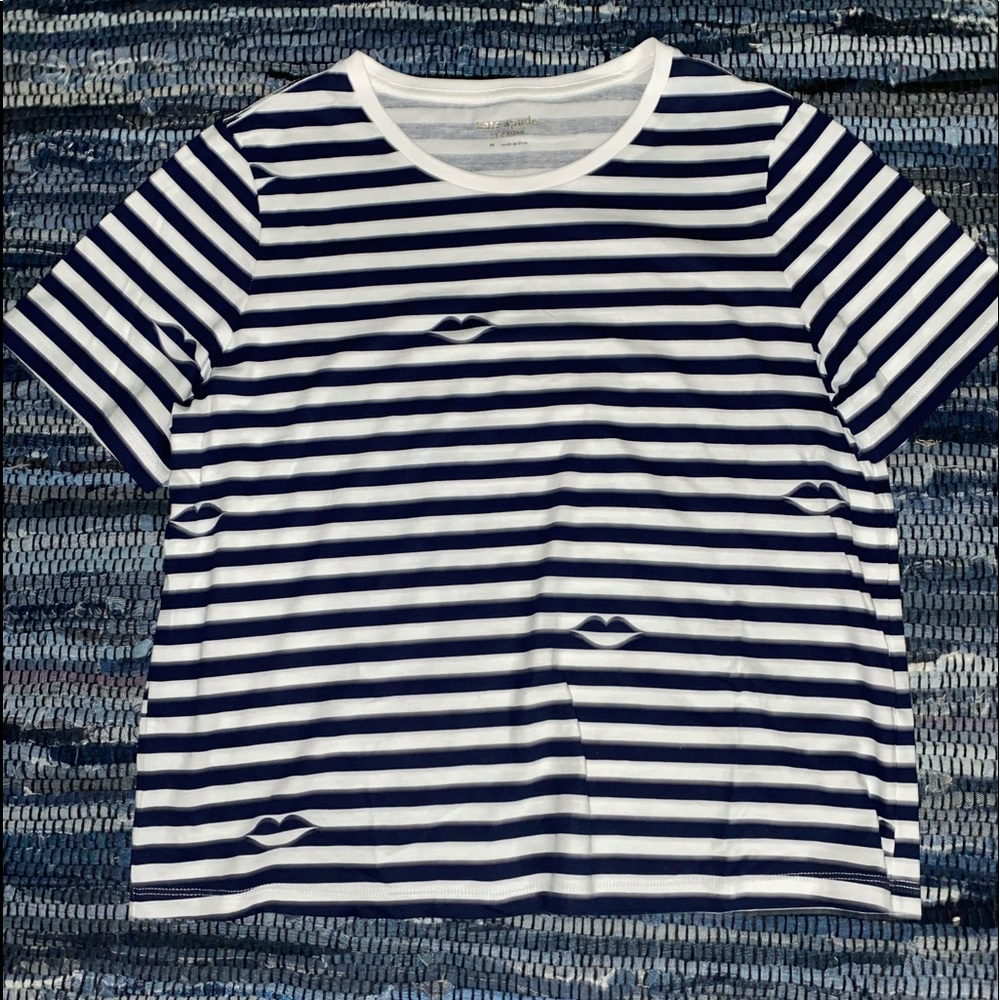 Kate spade striped tee shirt